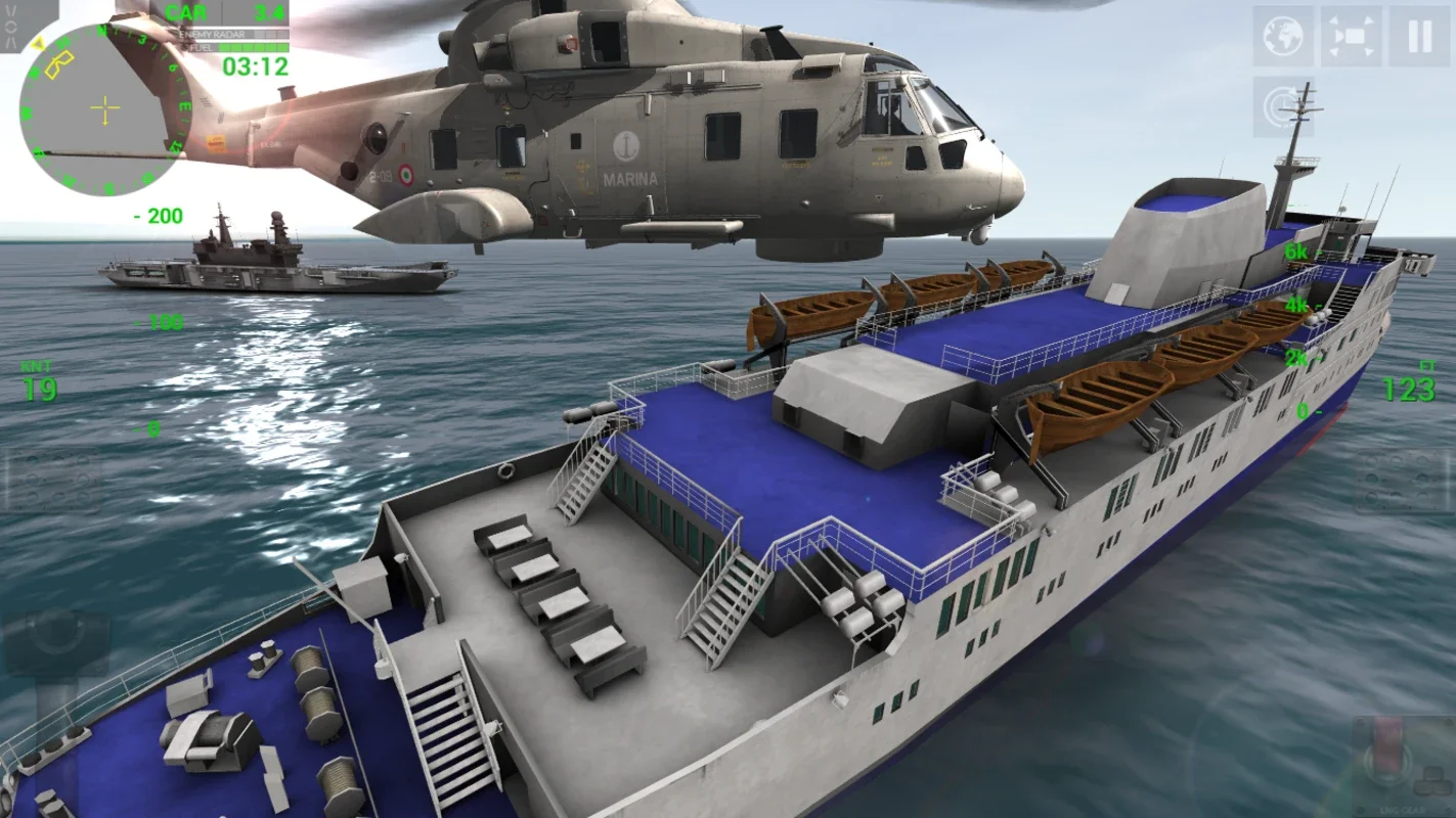 Marina Militare for Android: A Multi - Vehicle Gaming Experience