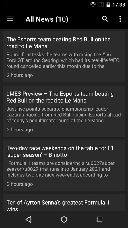 Motorsport News for Android: Your Racing Hub