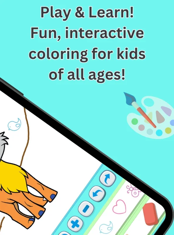 Coloring book: Play & Learn for Android - Fun & Educational