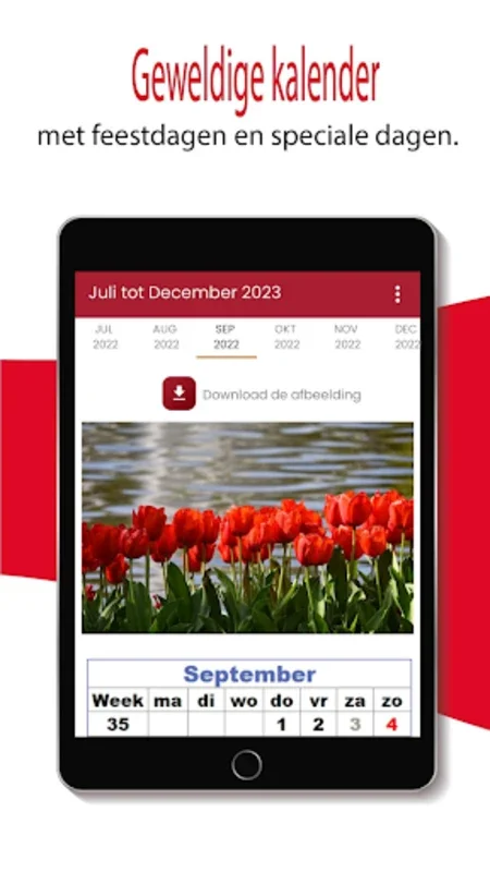 Nederland kalender 2023 for Android - Manage Dutch Dates