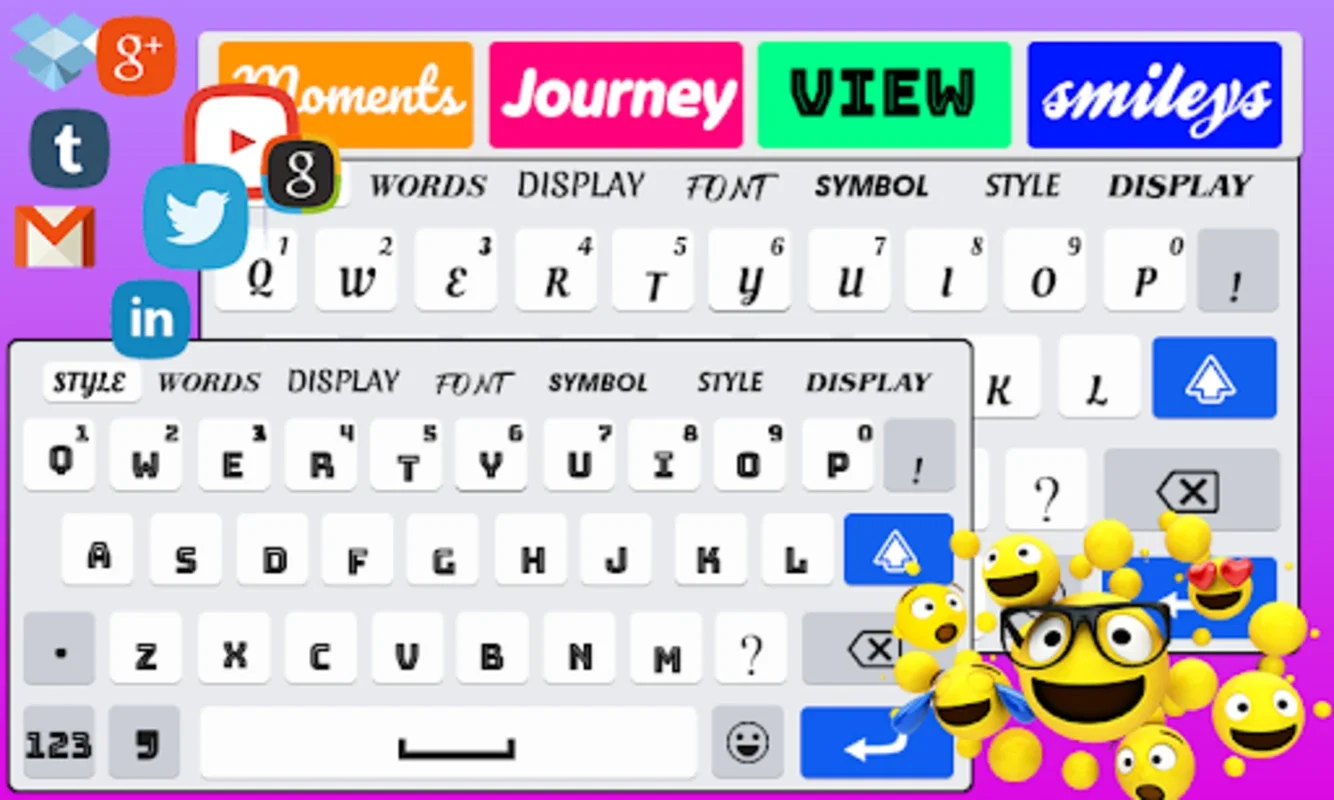 Stylish Fonts Keyboard for Android - Enhance Social Media Typography