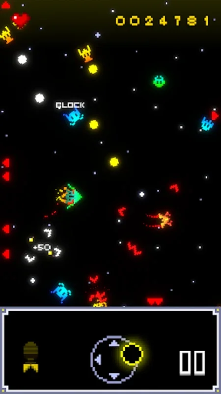 Arcadium 2 for Android - A Pixel-Art Space Shooter