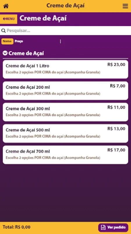 Açaí da Nana for Android - Savor Premium Açaí