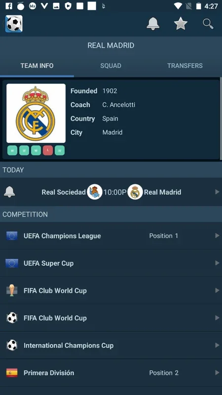 Football Mania for Android - Stay Updated with Live Scores