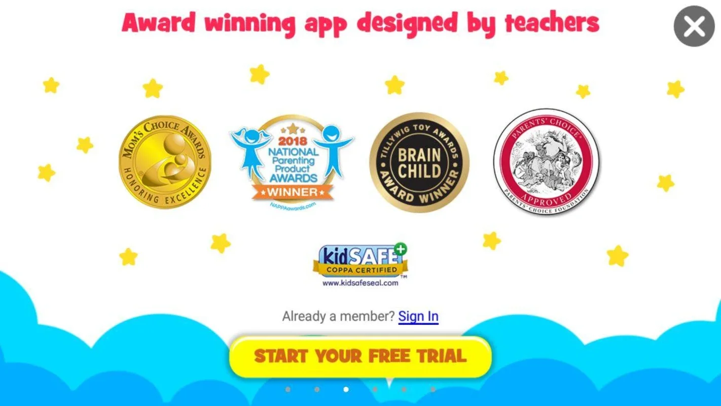 Kiddopia for Android: Engaging Educational Experience