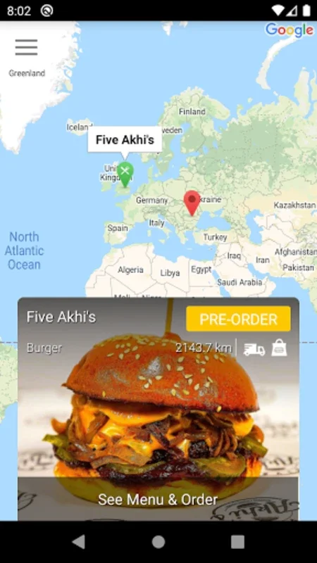 Five Akhi's for Android - Sustainable Gourmet Food