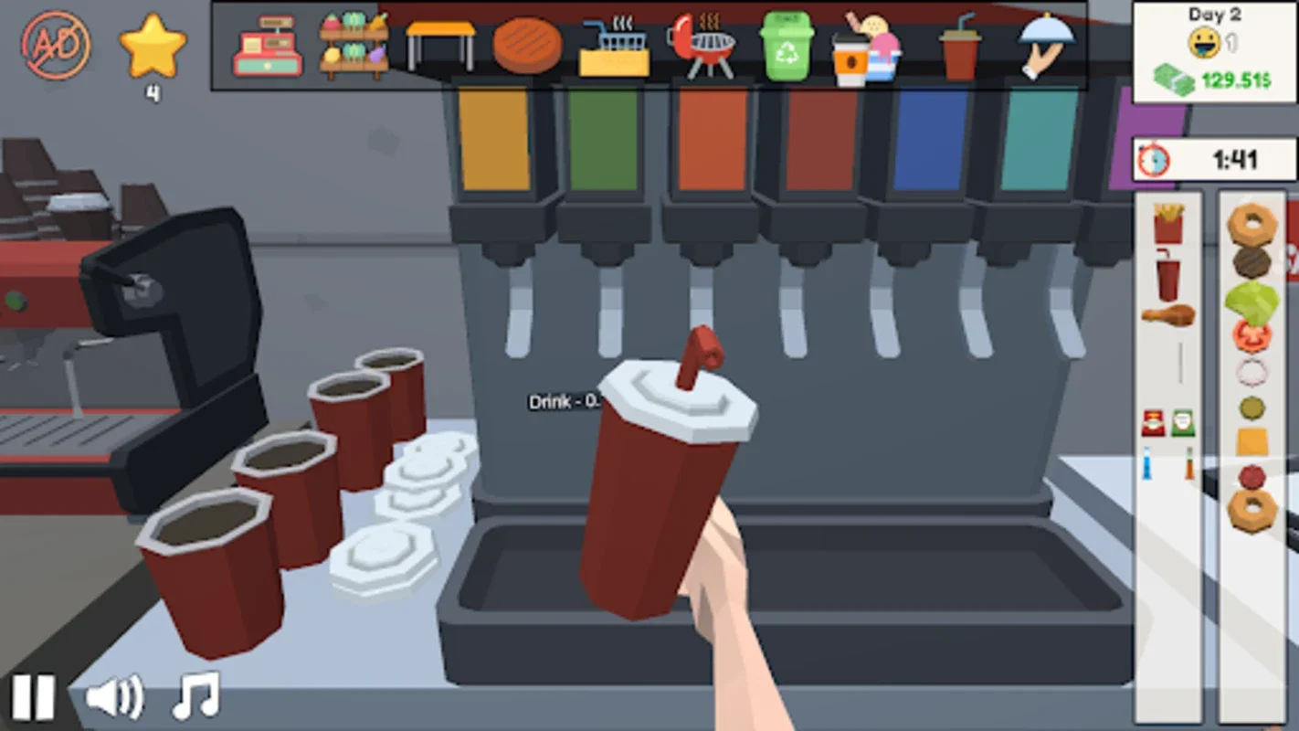 Fast Burger for Android - Master Burger-Flipping Strategy