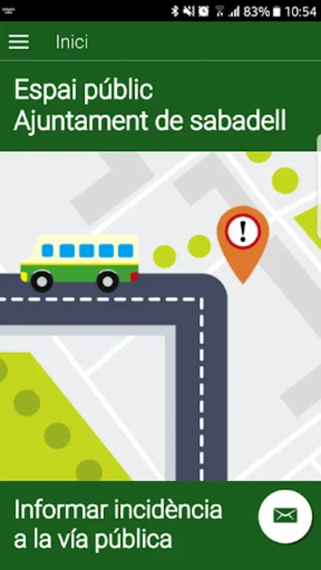 Espai Públic de Sabadell for Android - Simplify City Damage Reporting