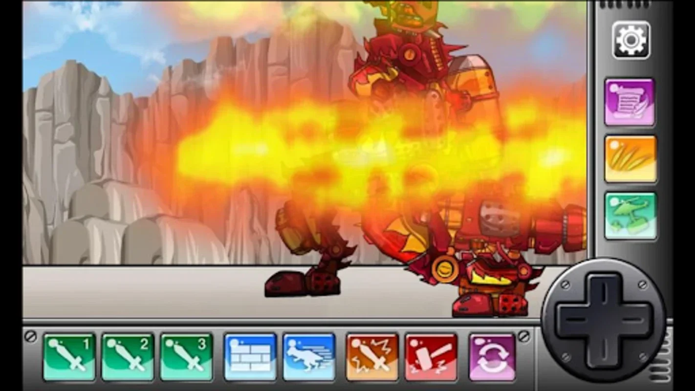 Fire Tyrannosaurus - Dino Robot for Android: Unleash the Dino