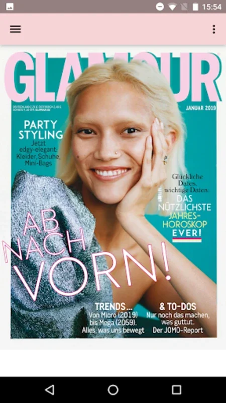 GLAMOUR MAGAZIN (D) for Android: Unlock Fashion Trends