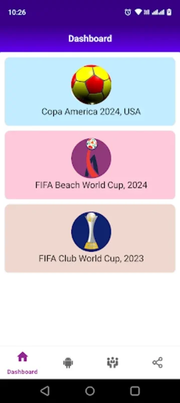 Copa 2024 for Android - Stay Updated with Soccer Tournaments