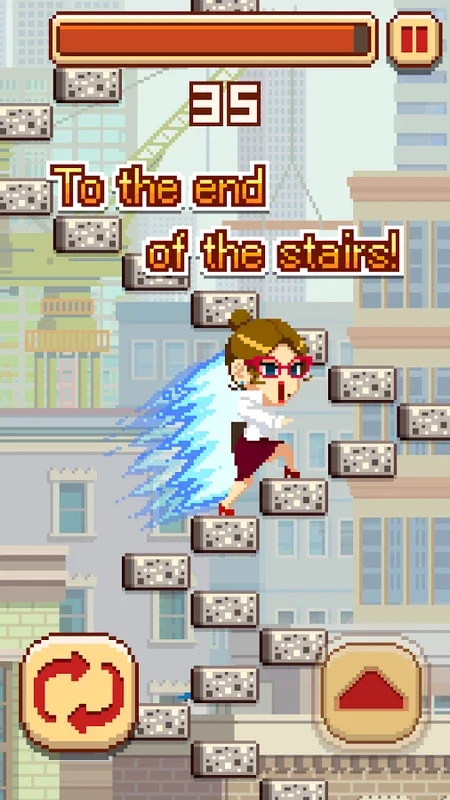 Infinite Stairs for Android - Climb the Endless Staircase