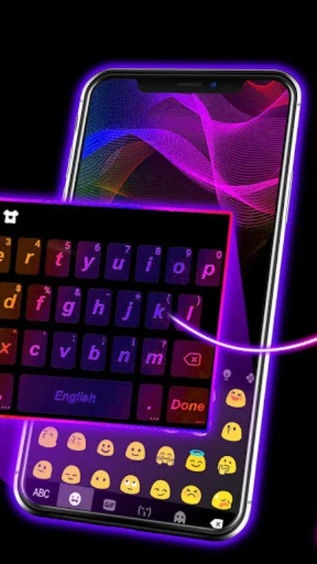 LED Theme for Android - Stylish and Functional Keyboard