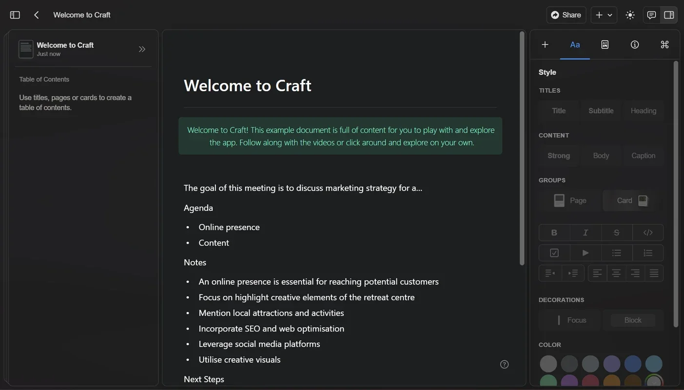 Craft for Windows - Boost Your Organization