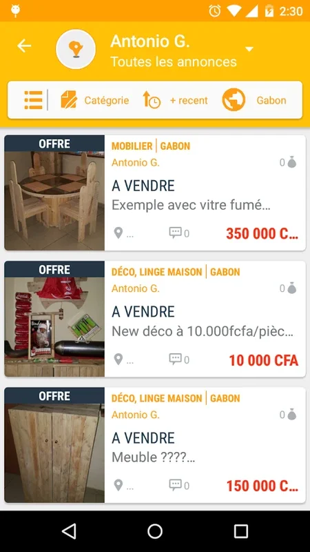 CoinAfrique for Android - Seamless Buying and Selling