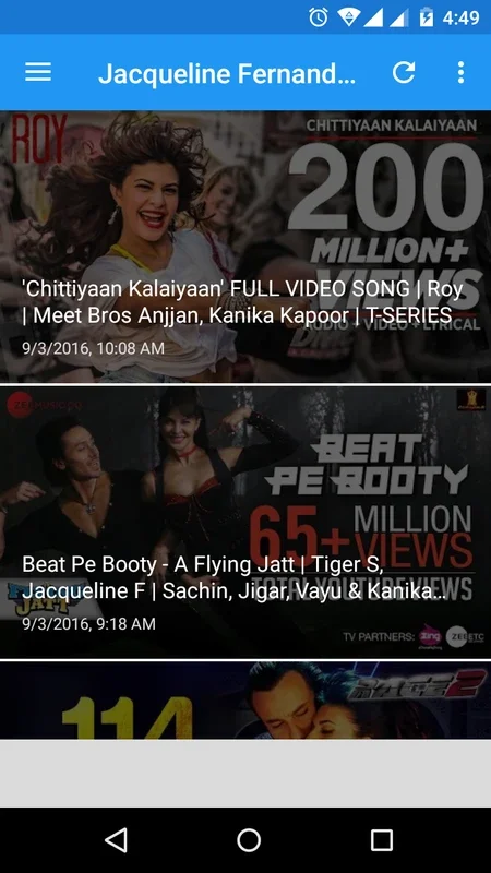 Jacqueline Fernandez for Android - Comprehensive Info App