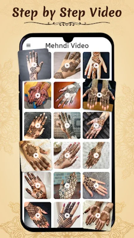 Mehndi Design for Android: Rich Collection of Tutorials