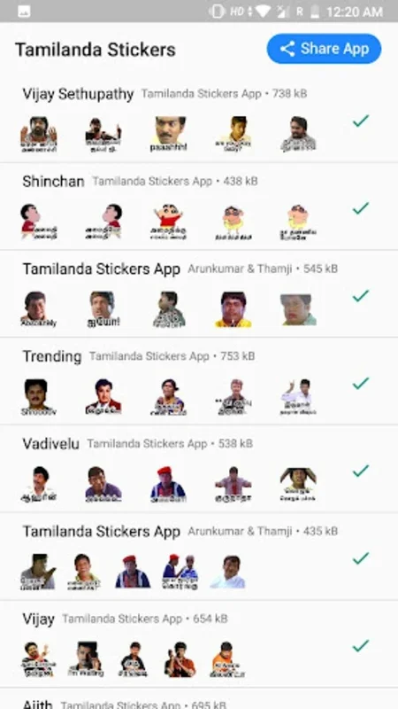 Tamilanda: Tamil WASticker App for Android - Enhance Chats