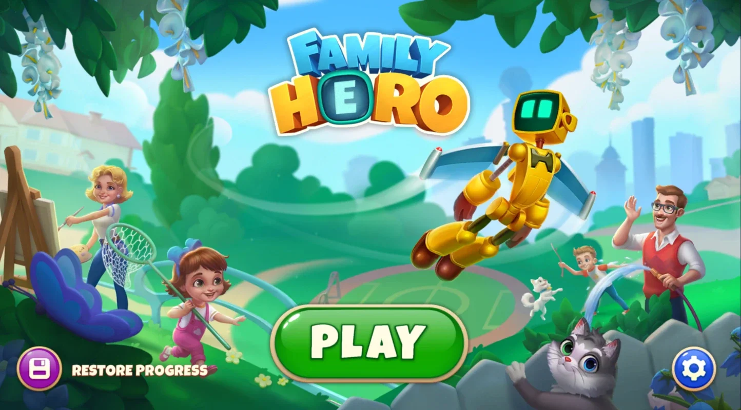 Family Hero for Android - Engaging Match-3 Game