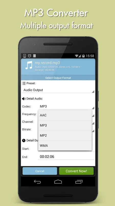 MP3 Converter for Android - Versatile Audio Conversion