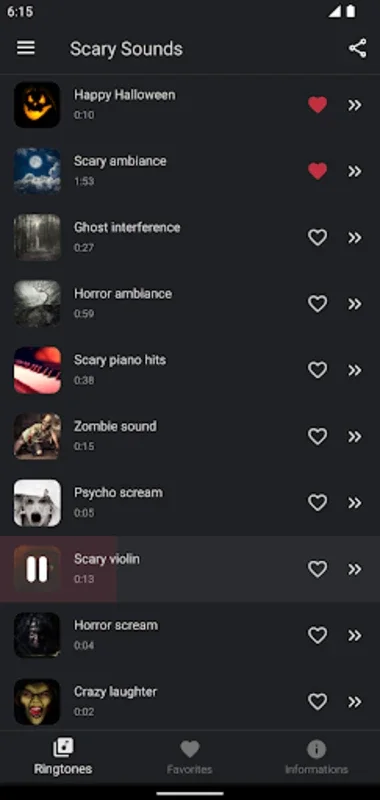 Scary Sounds for Android - Download the APK from AppHuts