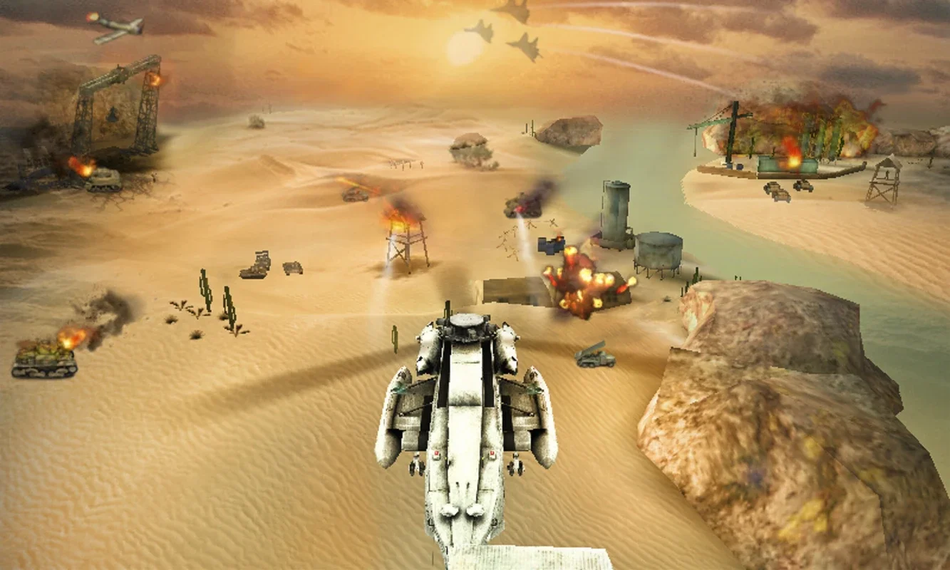 Gunship Strike for Android: Intense 3D Action