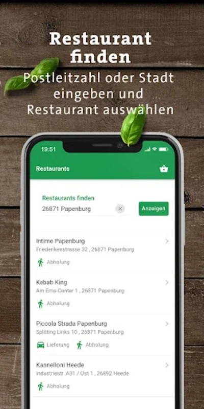 lecker Bestellen for Android - Streamlined Food Delivery