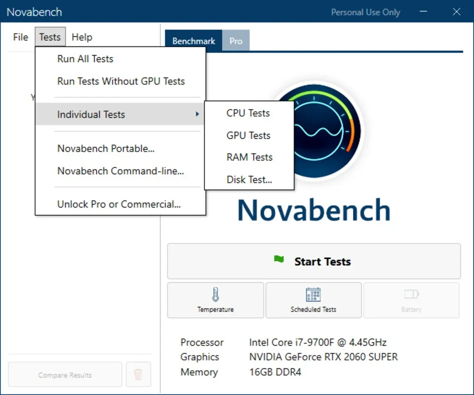 Novabench for Mac - Unleash Your System's Potential