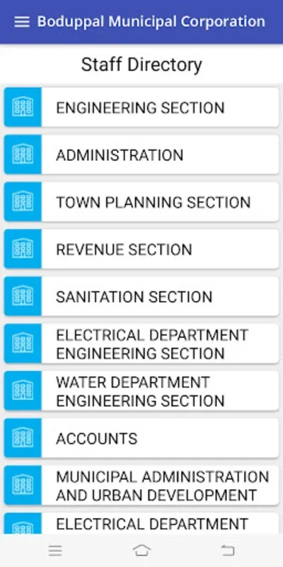 Boduppal Municipal Corporation for Android - Simplifying Civic Engagements