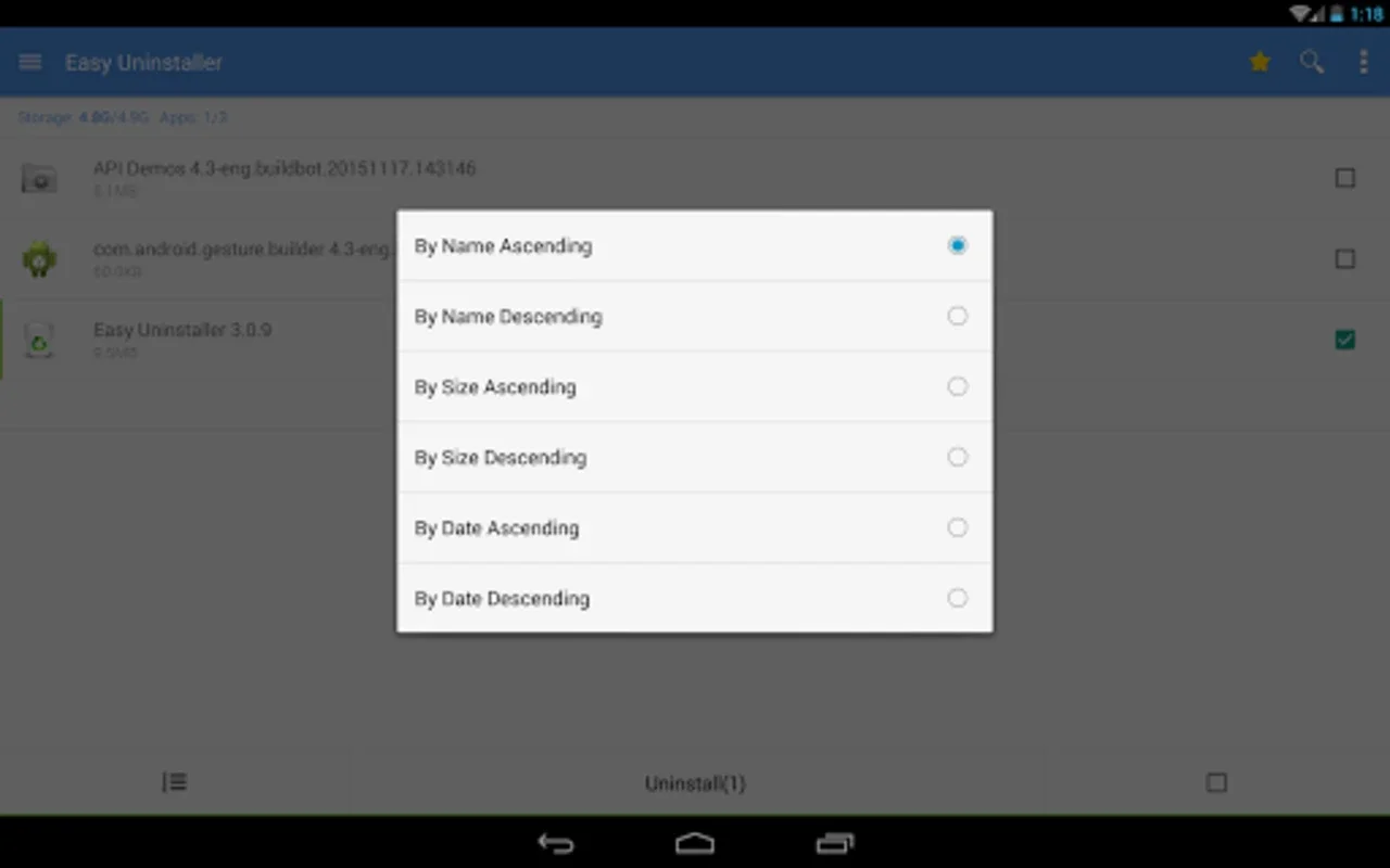 Easy Uninstaller App Uninstall for Android - Optimize Device Performance
