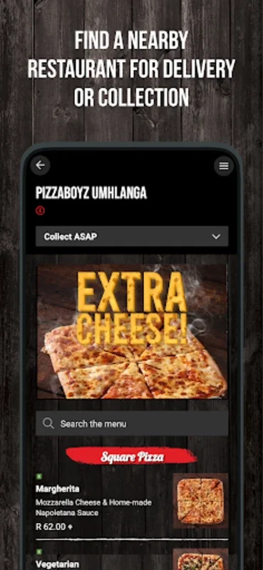 Pizzaboyz for Android - Simplify Pizza Ordering