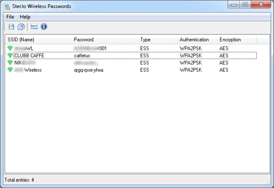 SterJo Wireless Passwords for Windows: Access Your Saved WiFi Passwords Easily