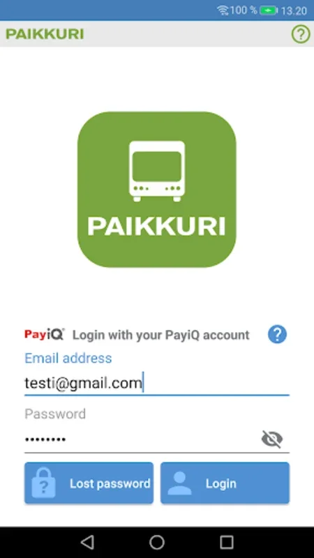 Paikkuri for Android - Simplify Hyvinkää Transit