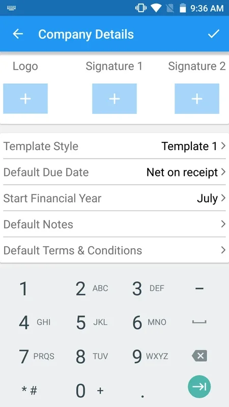 Moon Invoice - Time Tracking for Android - Manage Invoices Easily