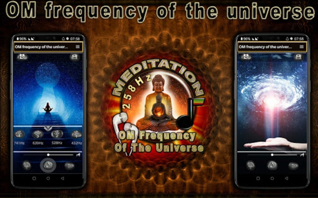 OM frequency of the universe 2 for Android - Transformative Meditation App