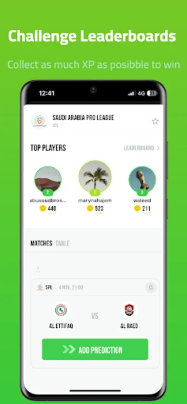 Hajem for Android - Engaging Sports Prediction App