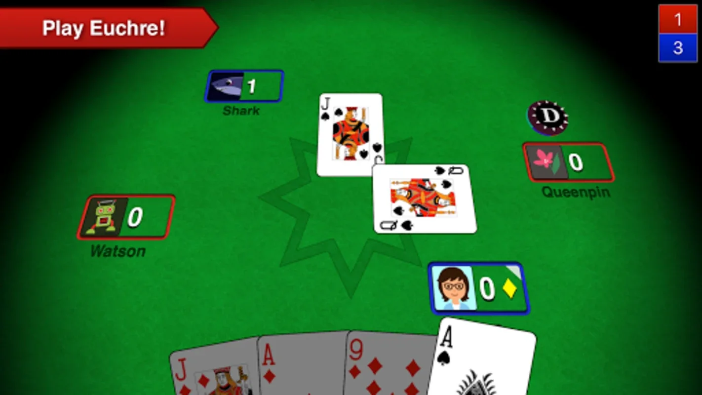 Euchre 3D for Android - Immersive Card Game Experience