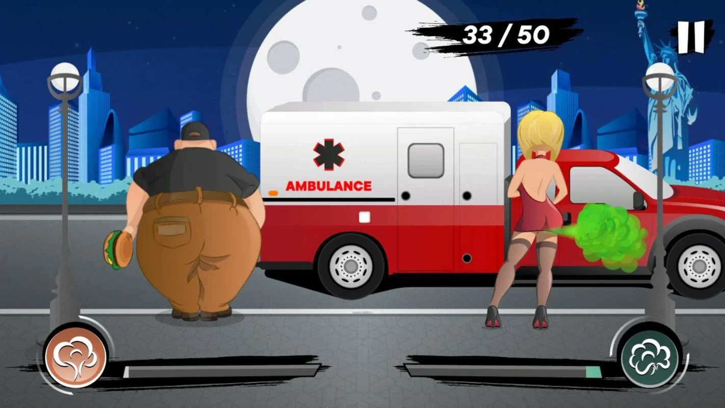 Street Farter X for Android - Hilarious Fart - Timing Game