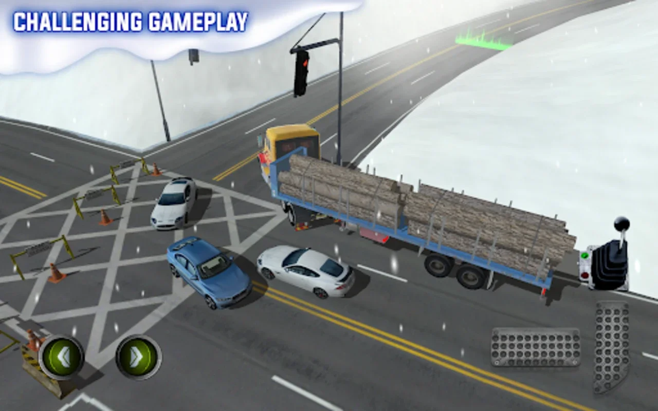 Ice Road Truck Parking Sim for Android: Extreme Arctic Parking Challenges