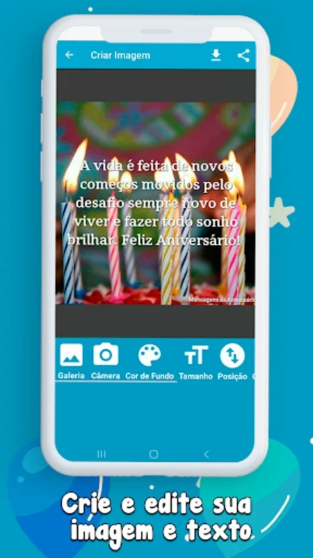 Mensagens de Aniversário for Android - Personalized Wishes