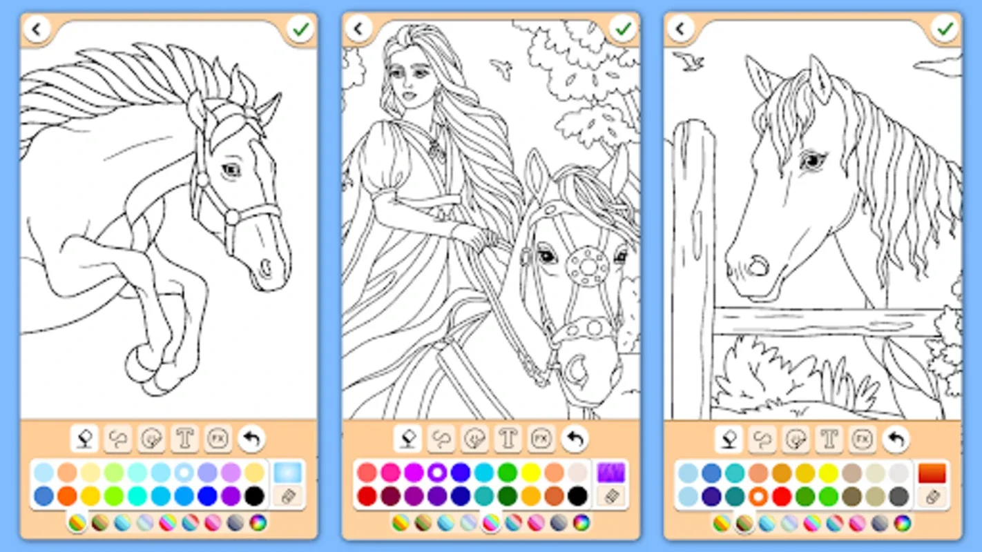 Horse Coloring Game for Android - Unleash Your Creativity