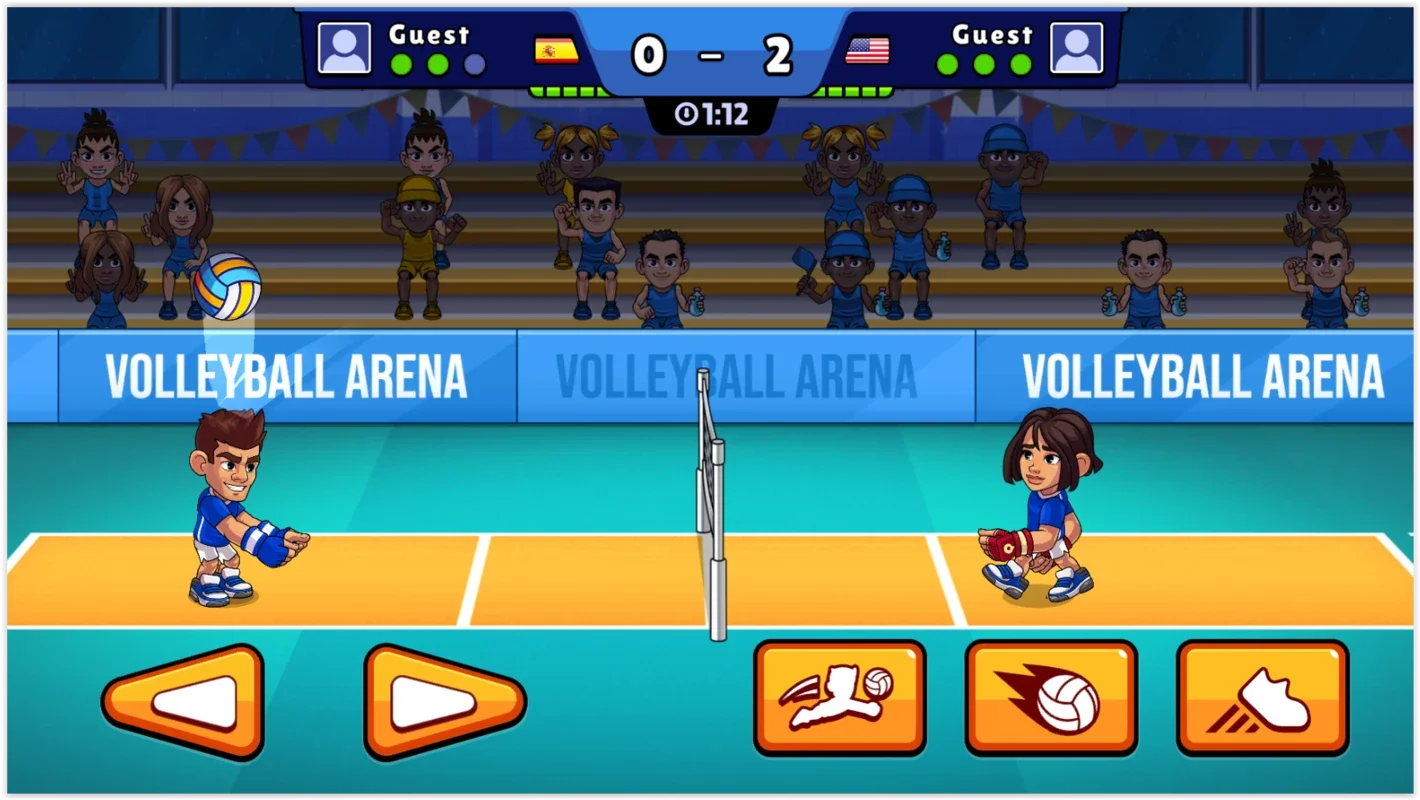 Volleyball Arena for Android - Intense 1v1 Online Matches