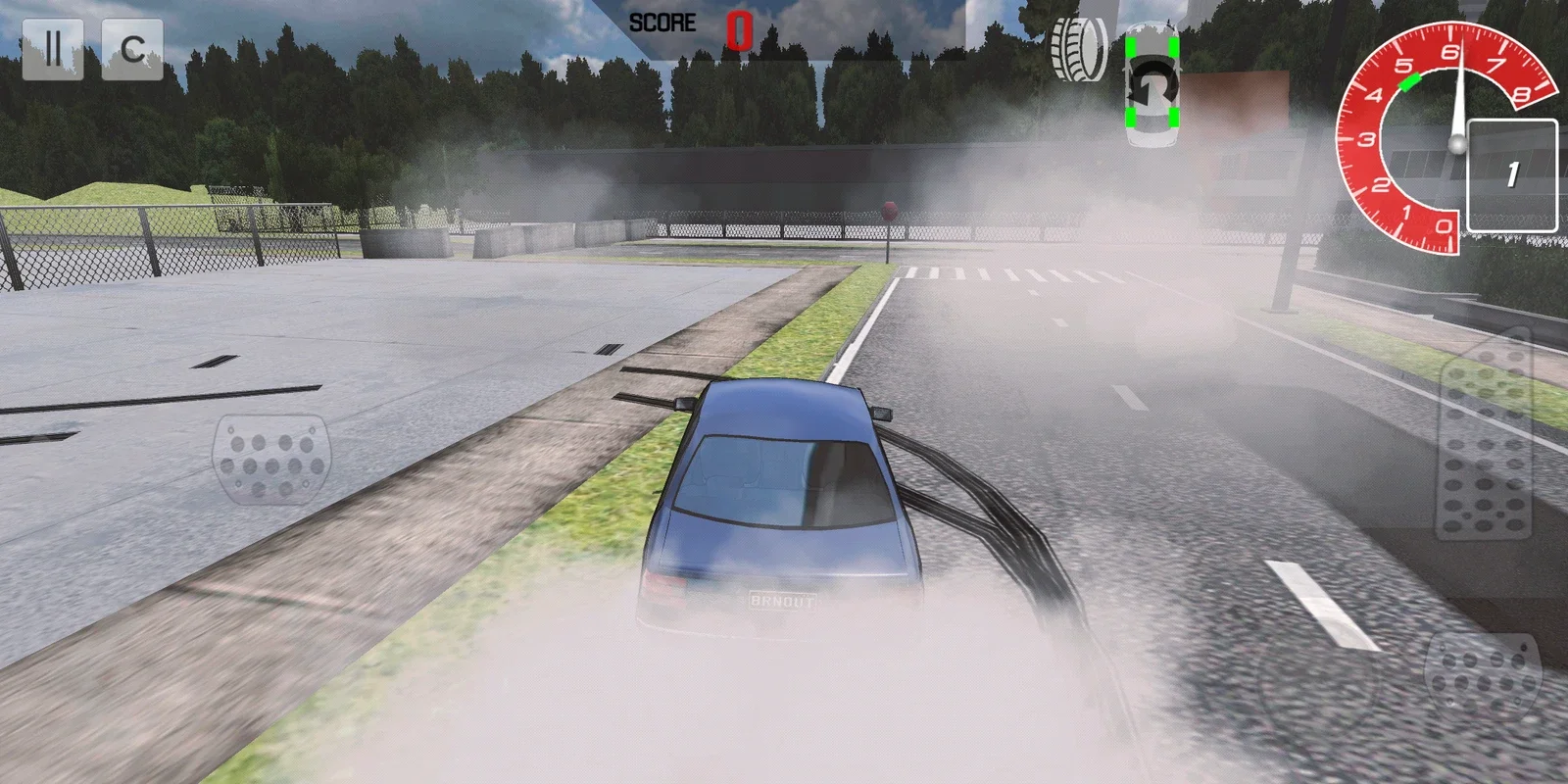 Burnout Masters for Android - Unique Driving Experience