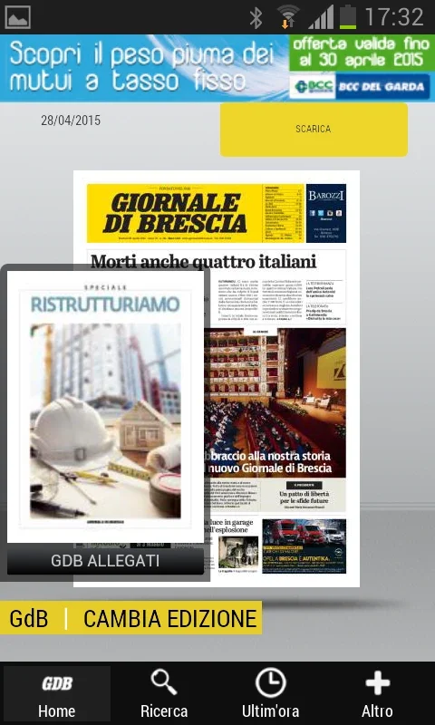 GdB digital for Android - Stay Informed with Brescia News