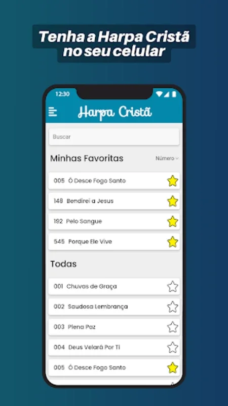 Harpa Cristã for Android - Worship with 640 Hymns