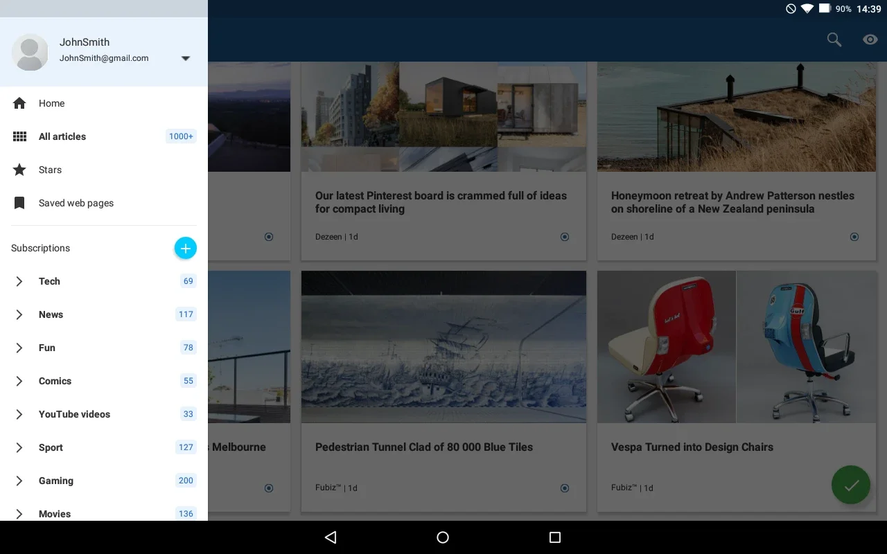 Inoreader for Android: Simplify News Access