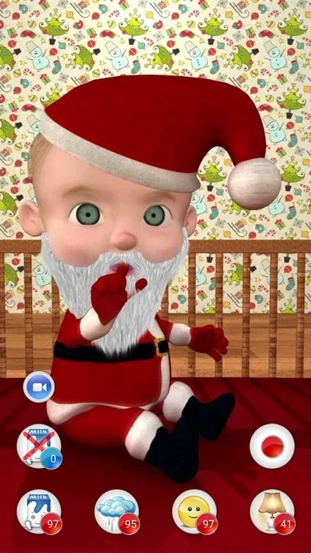 Santa Clause Baby for Android: Festive Outfits Galore