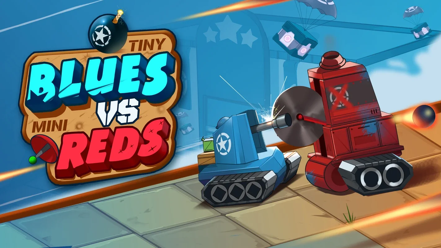 Tiny Blues Vs Mini Reds for Android - Engaging Tower Defense