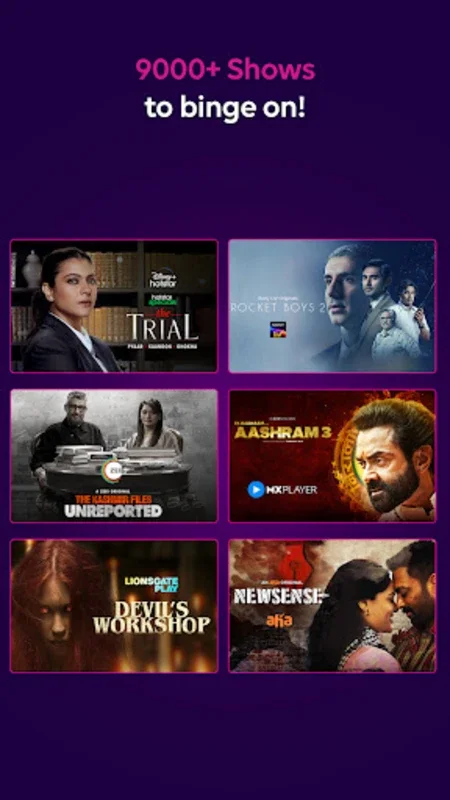 Tata Play Binge: 22+ OTTs in 1 for Android - Stream a Wealth of Content