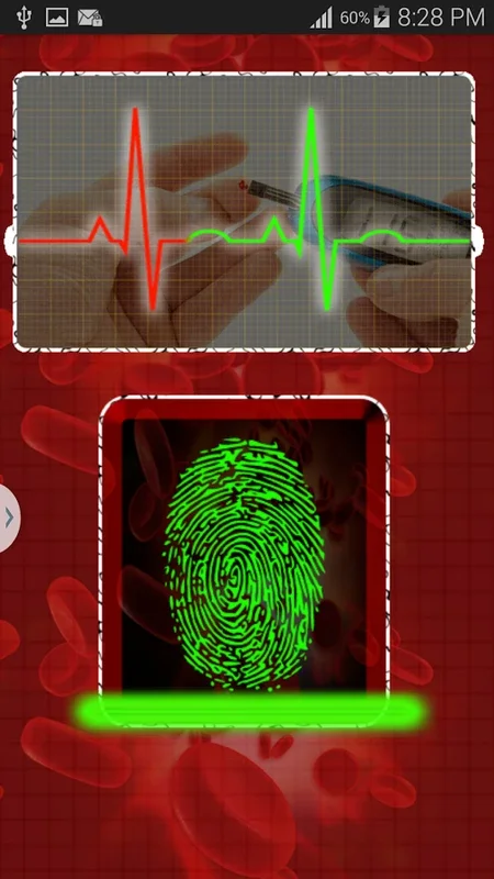 Blood Group Detector for Android - Accurate Simulation